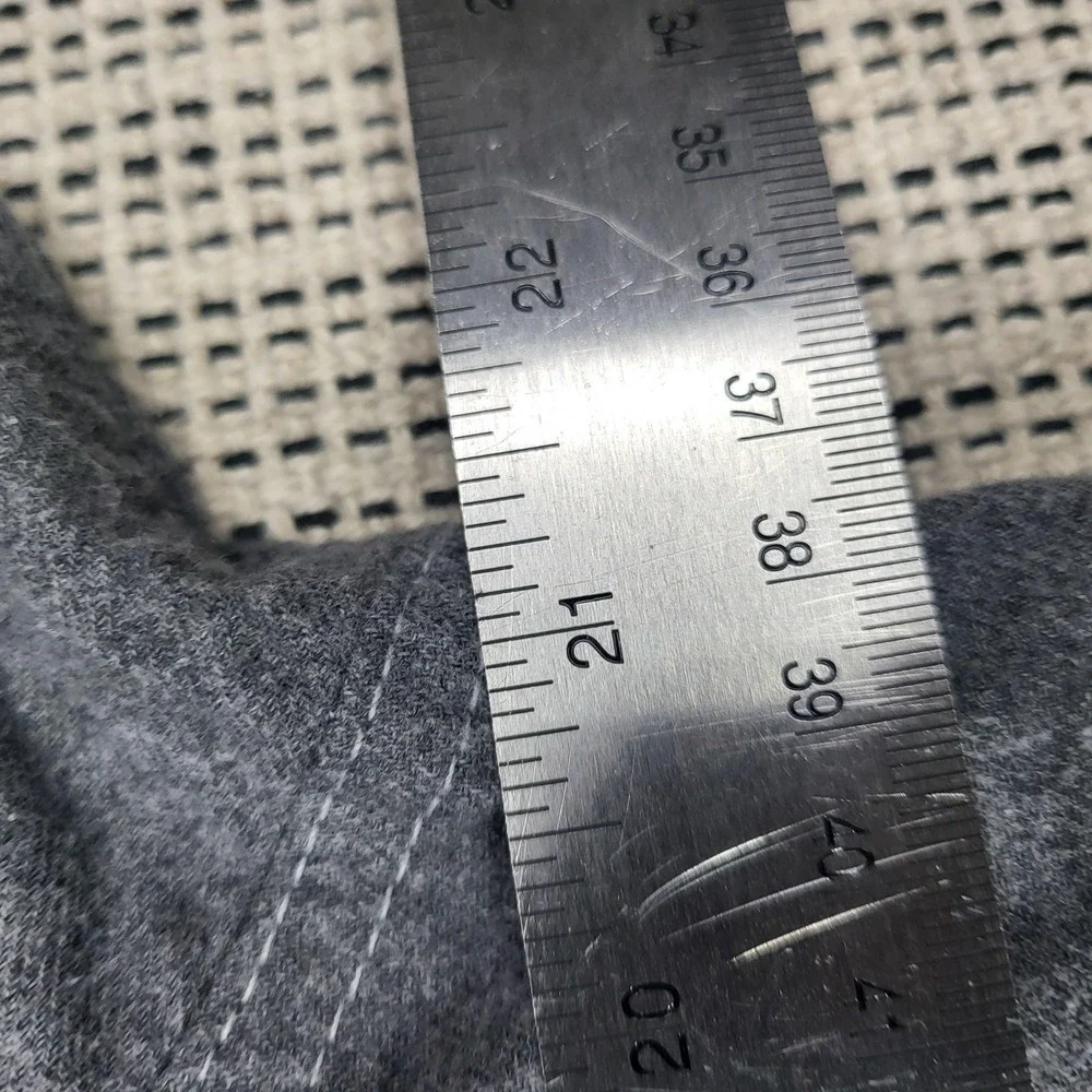 The North Face Shirt‎ Mens Large Gray Flannel Long Sleeve Button Front Casual